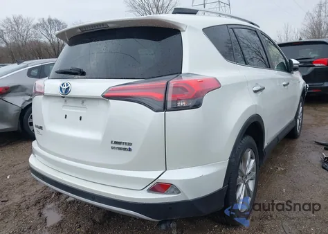 2016 Toyota Rav4 Hybrid Limited from USA, damaged, VIN JTMDJREV8GD045231